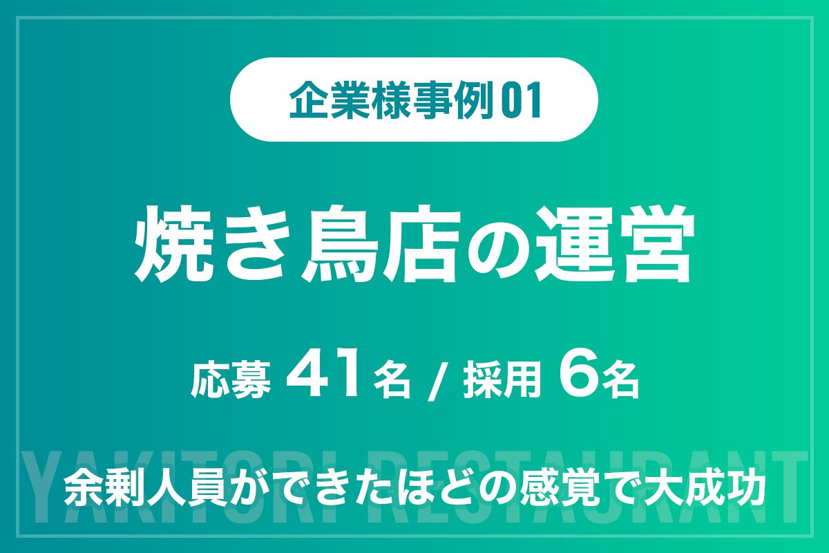 焼き鳥店の運営